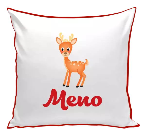 Vankúš Srnček s menom