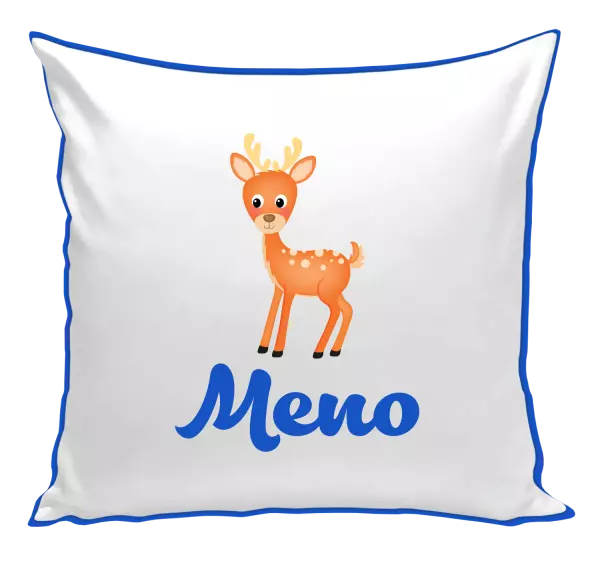Vankúš Srnček s menom