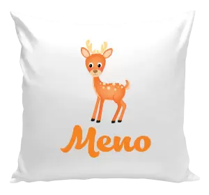 Vankúš Srnček s menom