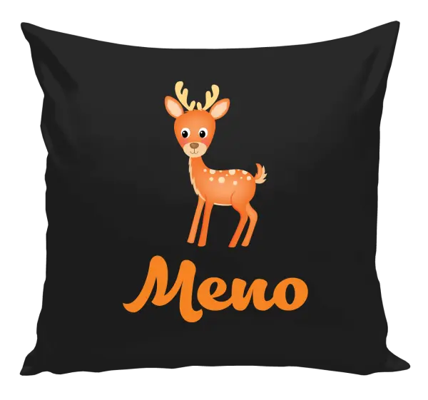 Vankúš Srnček s menom