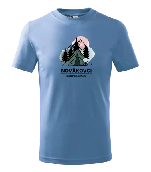 Detské tričko Stanovanie