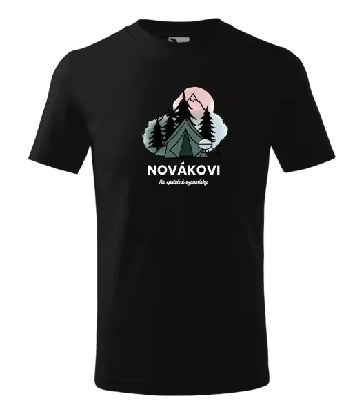 Detské tričko Stanovanie