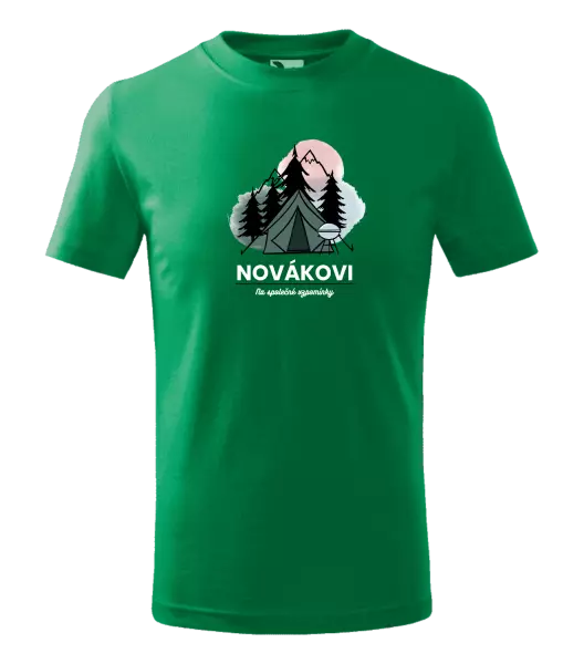 Detské tričko Stanovanie