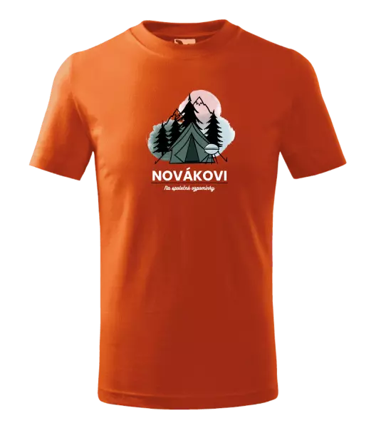 Detské tričko Stanovanie