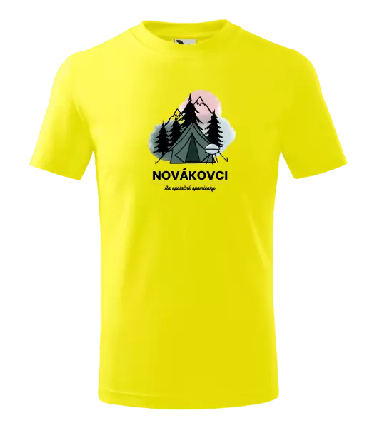 Detské tričko Stanovanie