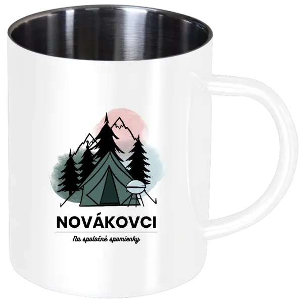 Nerezový hrnček Stanovanie