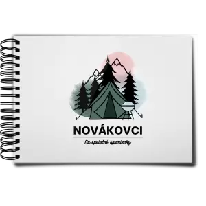 Plexi album s krúžkovou väzbou Stanovanie