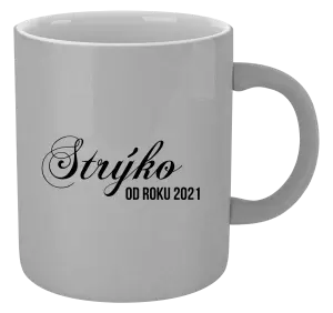 Hrnček metalický Strýko od roku