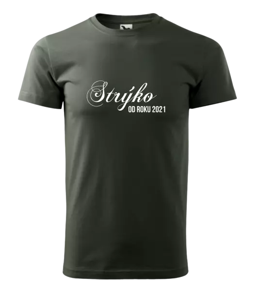 Pánske tričko Strýko od roku