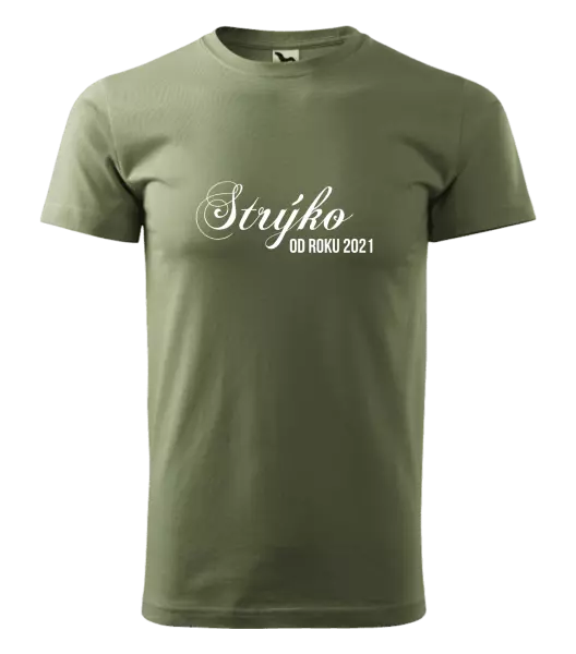 Pánske tričko Strýko od roku