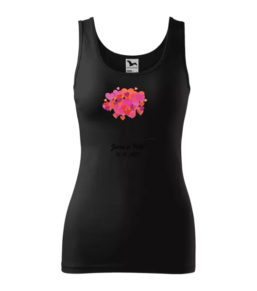 Dámske tielko Strom s menami