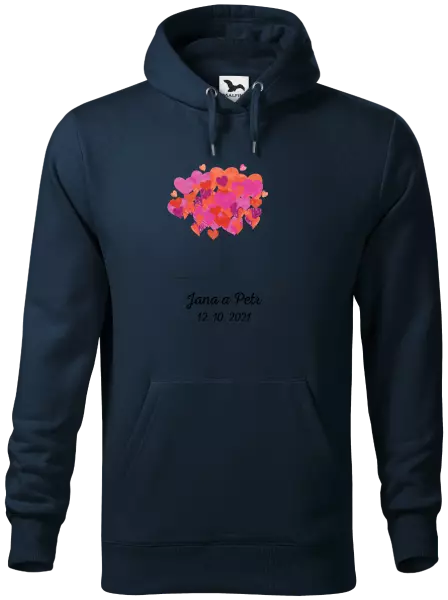 Pánska mikina Strom s menami