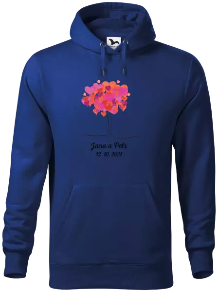 Pánska mikina Strom s menami