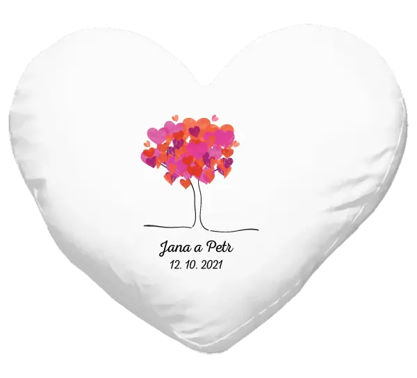 Vankúš Strom s menami