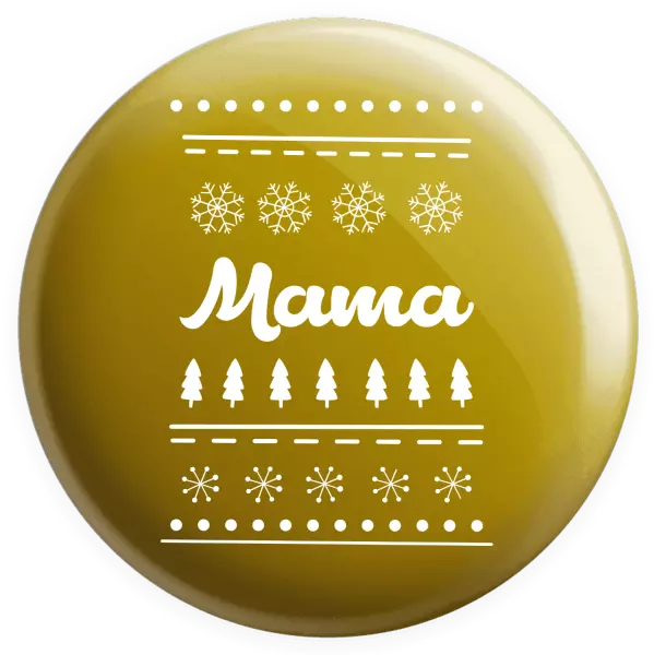 Placka Stromčeky a vločky - mama