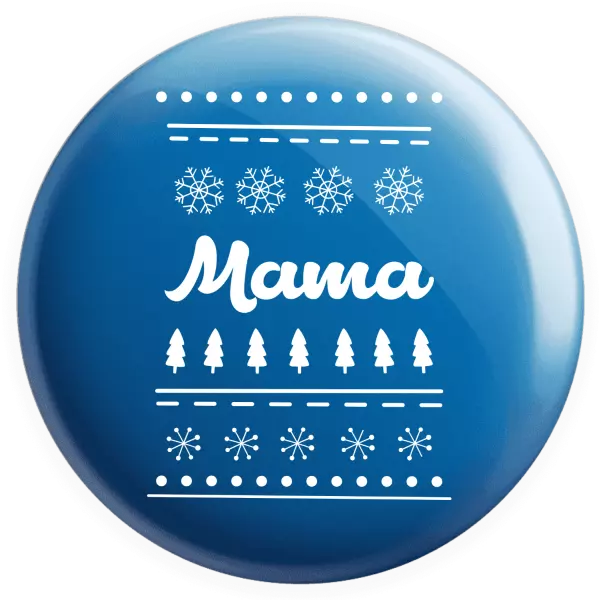 Placka Stromčeky a vločky - mama