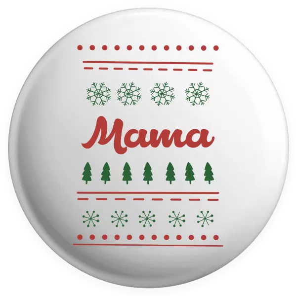 Placka Stromčeky a vločky - mama