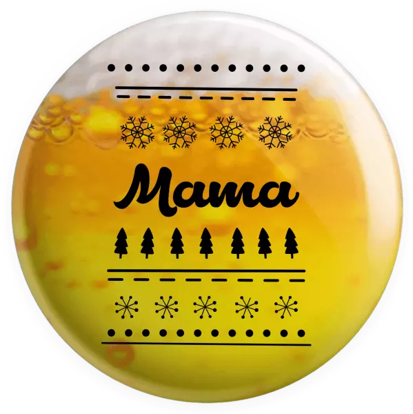 Placka Stromčeky a vločky - mama