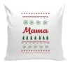 Vianočný vankúš Stromčeky a vločky - mama