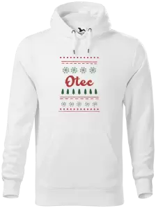 Pánska mikina Stromčeky a vločky - otec