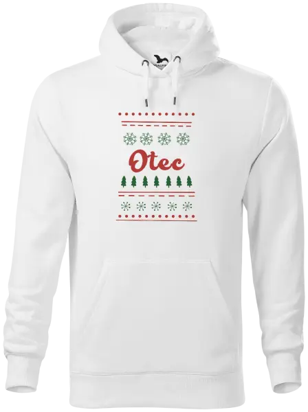 Pánska mikina Stromčeky a vločky - otec