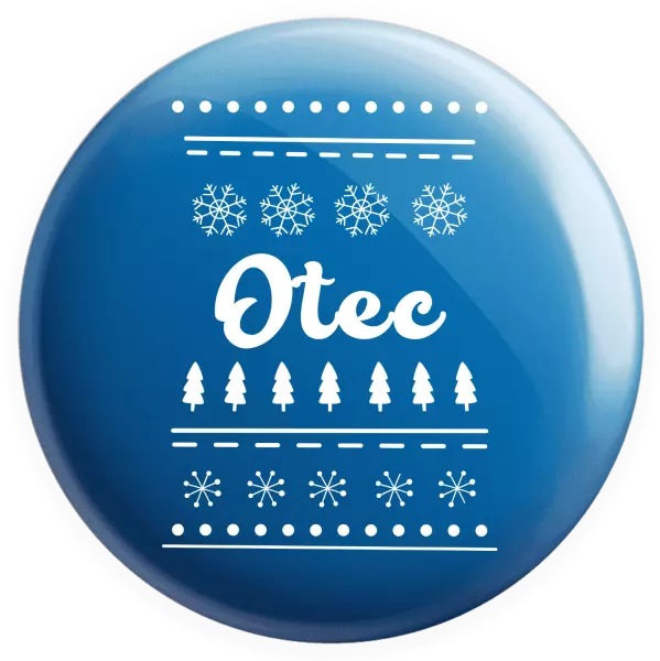 Placka Stromčeky a vločky - otec