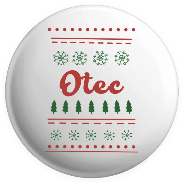 Placka Stromčeky a vločky - otec