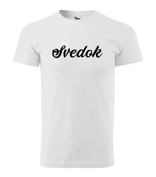 Pánske tričko Svedok