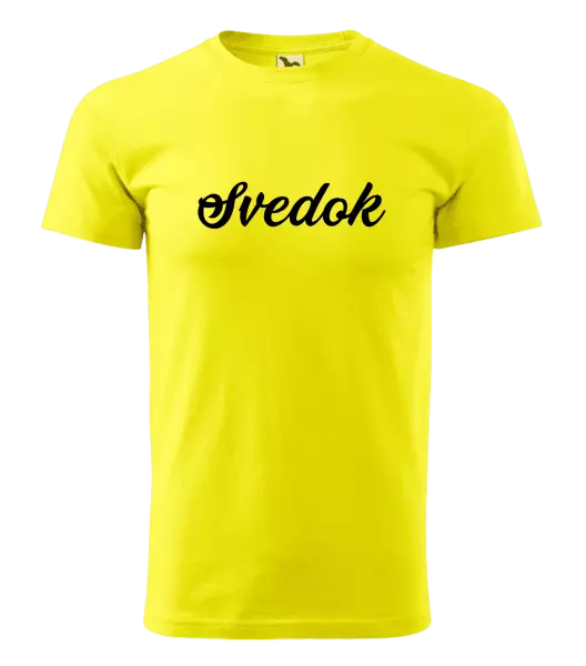 Pánske tričko Svedok