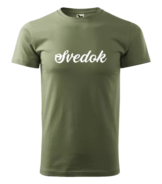 Pánske tričko Svedok