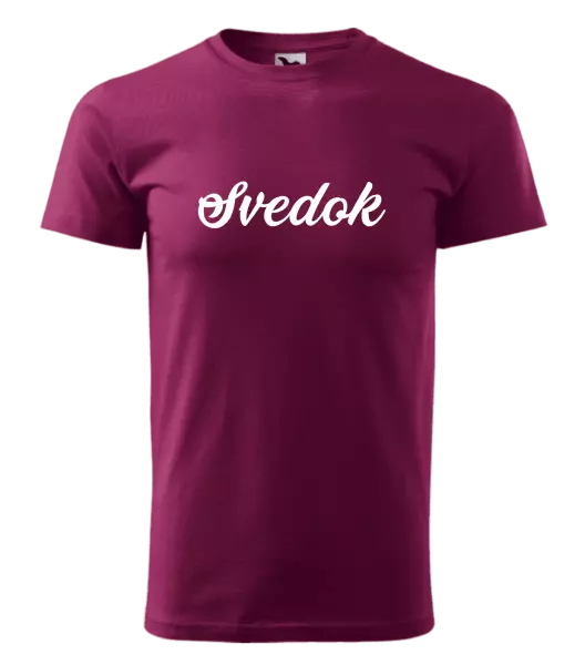 Pánske tričko Svedok