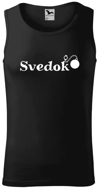 Pánske tielko Svedok s guľou