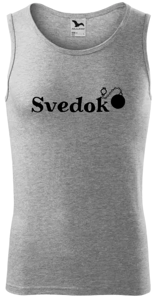 Pánske tielko Svedok s guľou