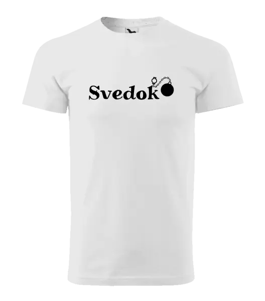 Pánske tričko Svedok s guľou