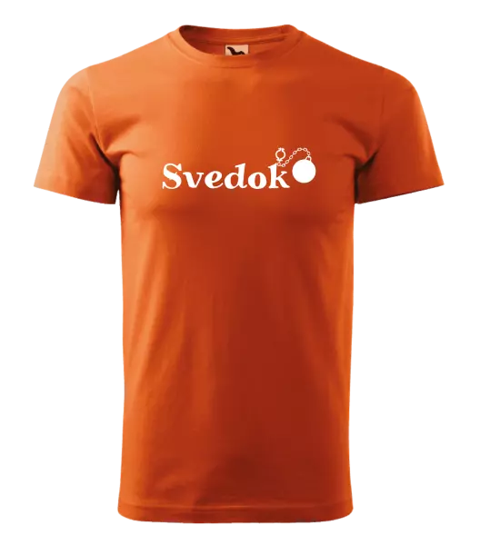 Pánske tričko Svedok s guľou