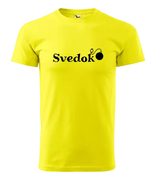 Pánske tričko Svedok s guľou