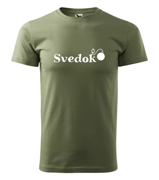 Pánske tričko Svedok s guľou