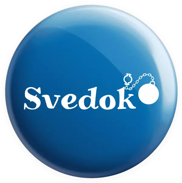 Placka Svedok s guľou