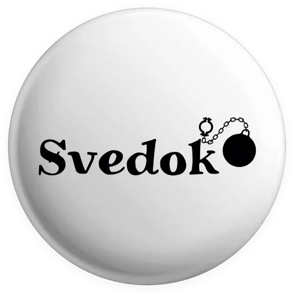 Placka Svedok s guľou