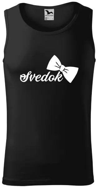 Pánske tielko Svedok s motýlikom