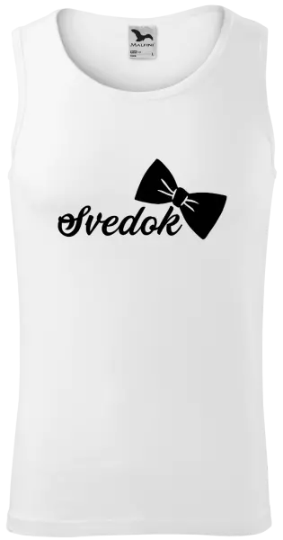 Pánske tielko Svedok s motýlikom