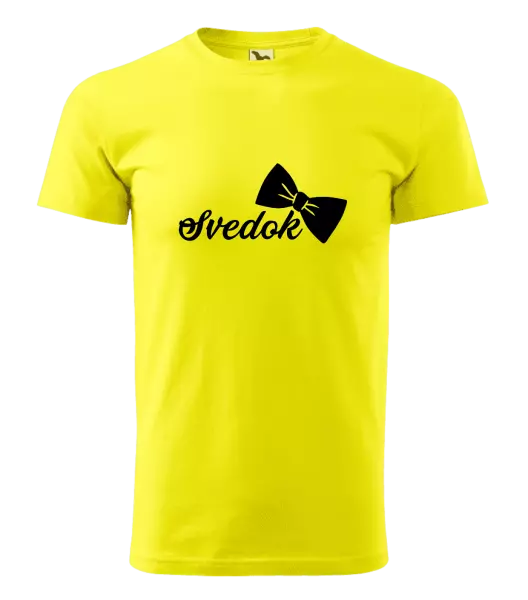 Pánske tričko Svedok s motýlikom