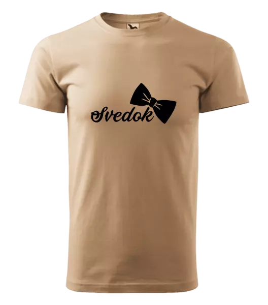 Pánske tričko Svedok s motýlikom