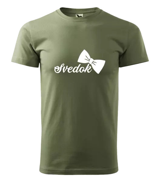 Pánske tričko Svedok s motýlikom