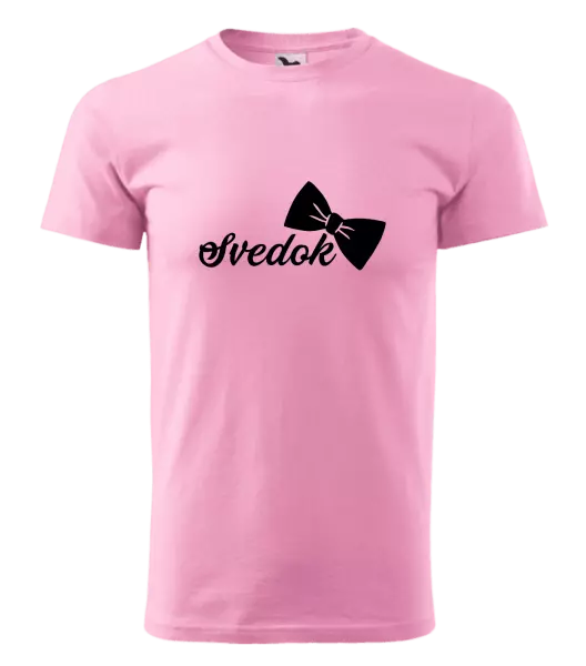 Pánske tričko Svedok s motýlikom