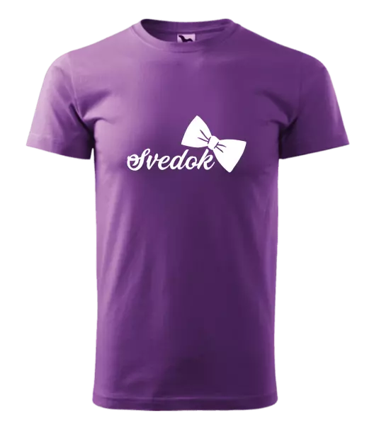 Pánske tričko Svedok s motýlikom