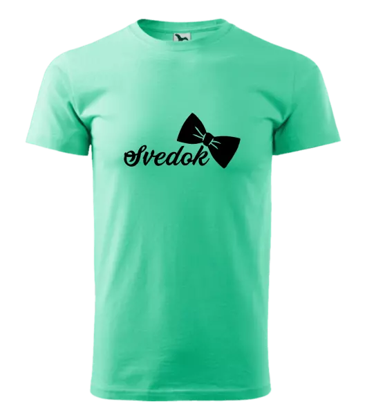 Pánske tričko Svedok s motýlikom