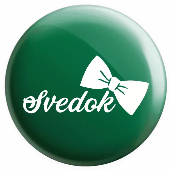 Placka Svedok s motýlikom