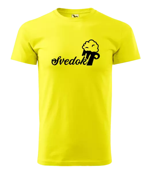 Pánske tričko Svedok s pivom