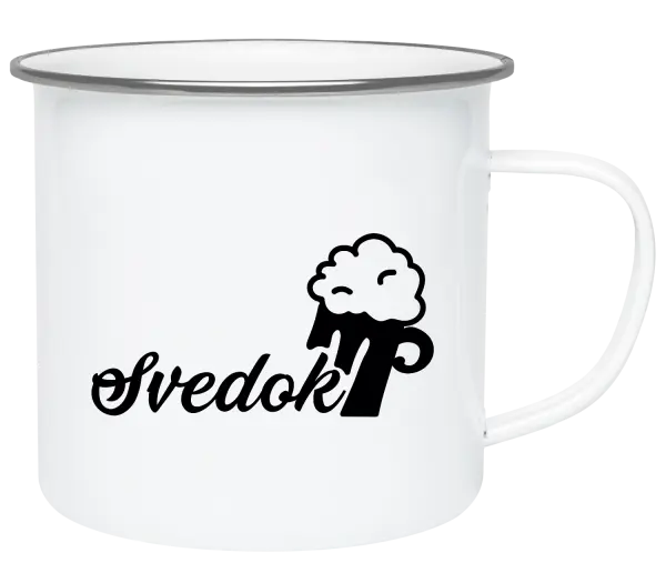 Plecháčik Svedok s pivom